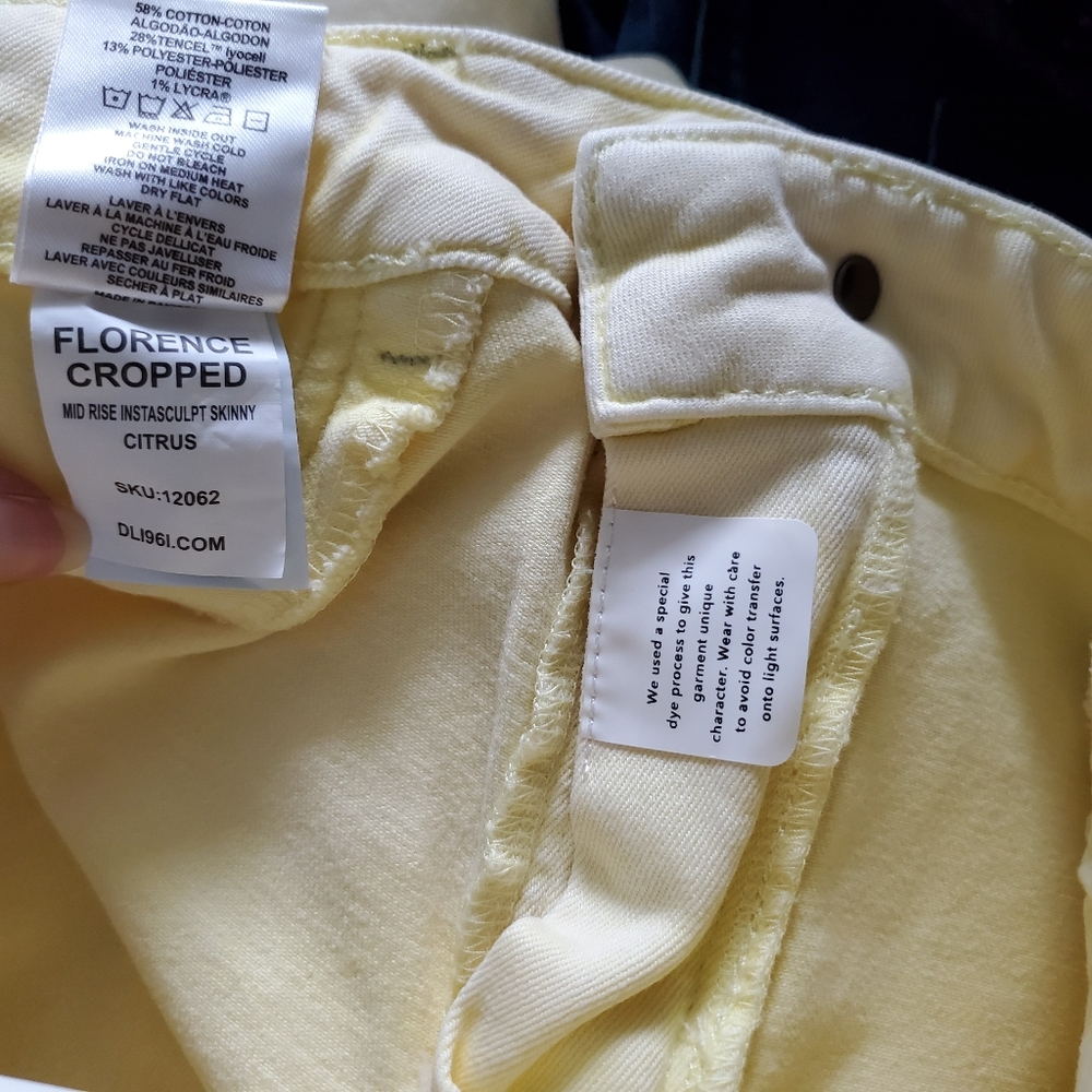 NEW DL1961 Florence Crop Mid-Rise Skinny Jeans - Picture 7 of 7
